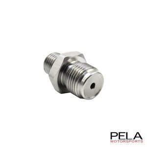 Pela Custom Machined Ported Fuel Rail Fitting